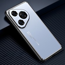 ZSZH Huawei Pura 70 Için Buzlu Metal Kasa (Yurt Dışından)