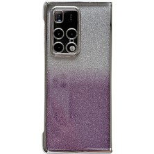 ZSZH Huawei Mate X2 Için Elektrokaplama Glitter Telefon Kılıfı (Yurt Dışından)