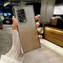 ZSZH Huawei Mate X2 Için Elektrokaplama Glitter Telefon Kılıfı (Yurt Dışından)