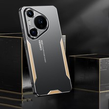 ZSZH Huawei Pura 70 Pro Için Tpu Hibrit Metal Telefon Kılıfı (Yurt Dışından)