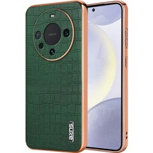 Azns Huawei Mate 60 Için Azns Timsah Dokulu Kılıf (Yurt Dışından)