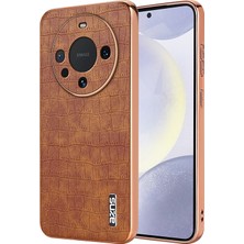 Azns Huawei Mate 60 Için Azns Timsah Dokulu Kılıf (Yurt Dışından)