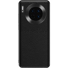 ZSZH Huawei Mate 30 Pro Için Litchi Dokulu Deri Kılıf (Yurt Dışından)