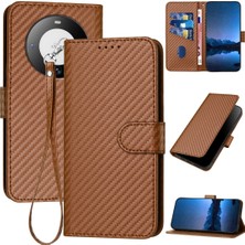 ZSZH Huawei Mate 60 Için Karbon Fiber Pu Kılıf (Yurt Dışından)