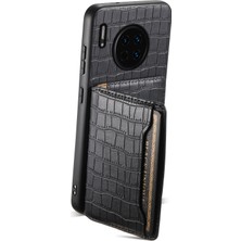 ZSZH Huawei Mate 30 Için Timsah Dokulu Pu Kılıf (Yurt Dışından)