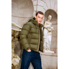 Sisley Pufa Mont Erkek Yeşil Mont - 323A23VFSN02J