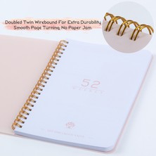 Hongliang Shop C No.5 Tarzı Ağaç A5 Günlük Haftalık Planlayıcı Ajandası Defter Haftalık Hedefler Alışkanlık Takvimleri Kırtasiye Ofis Okul Malzemeleri (Yurt Dışından)