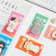 Hongliang Shop Smokin Tarzı Sevimli Kedi Serisi Yapışkan Not Öğrenci Mesaj Sticker N Kez Memo Blok Not Defteri Scrapbooking Okul Etiketi Kırtasiye (Yurt Dışından)