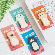 Hongliang Shop Smokin Tarzı Sevimli Kedi Serisi Yapışkan Not Öğrenci Mesaj Sticker N Kez Memo Blok Not Defteri Scrapbooking Okul Etiketi Kırtasiye (Yurt Dışından)