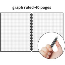 Hongliang Shop C A5-Noktalı Çizgili Stil Yenilikçi Yeniden Kullanılabilir Defter A4 Silinebilir Tel Spiral Defter Çizim Defterleri Uygulama Depolama Ofis Çocuk Hediye (Yurt Dışından)