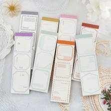 Hongliang Shop D Stili Dimeets Cloud Shadow Serisi Vintage Not Defteri Özel Malzeme Kağıt Dekor Günlüğü Bloknot Scrapbooking Retro Koleksiyon Kağıdı (Yurt Dışından)