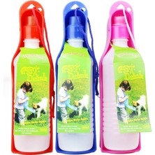 Huoxun Shop A Pembe Stil 250ML Yaratıcı Pet Köpek Su Şişesi Plastik Taşınabilir Su Şişesi Evcil Hayvanlar Için Açık Seyahat Içme Su Kabı (Yurt Dışından)