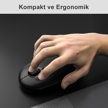 Lecoo Kablosuz 1600DPI 4 Tuşlu Sessiz PC, Mac, Dizüstü Bilgisayar için, USB Mini Alıcı ile Optik Mouse Siyah