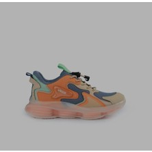 Vicco Mask Erkek Çocuk Kot-Turuncu Filet Phylon Spor Ayakkabı