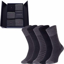 Tommy Hılfıger Erkek 5 Li Çorap 701224442-003