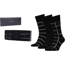 Tommy Hılfıger Erkek 3 Lü Çorap 701224445-002