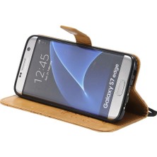 Mays Home1 Samsung Galaxy S7 Kenar Flip Kickstand Darbeye Kapak Pu Deri (Yurt Dışından)