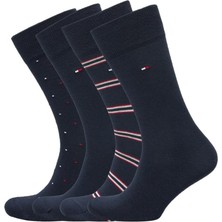 Tommy Hılfıger Erkek 4 Lü Çorap 701224441-001