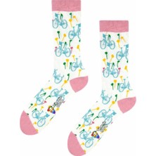 Vitamin Çorap Bisiklet Renkli Çorap