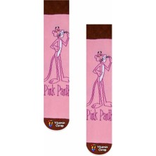 Vitamin Çorap Pembe Panter Renkli Çorap