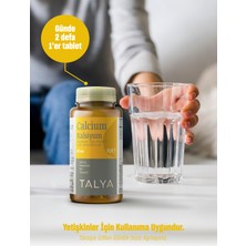 Talya Kalsiyum, Magnezyum, Çinko, Vitamin D İçeren Takviye Edici Gıda, 60 Tablet