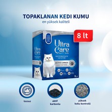 BentySandy Ultra Care Aktif Karbonlu Topaklanan Kedi Kumu 8 Lt