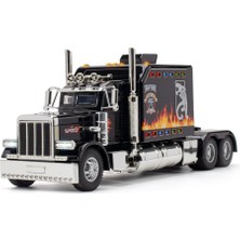 Cacao Araba Modeli Alaşım 1:24 Peterbılt Amerikan Traktör Kamyon Peter Bilt 389 Ribaund Ses Kamyonet (Yurt Dışından)