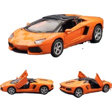 Cacao 1/43 Lamborghini Sina Yarış Oyuncak Araba Modeli Rmz City Döküm Minyatür Serbest Tekerlek Geri Çekin (Yurt Dışından)