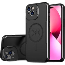 Teleplus iPhone 15 Kılıf Kamera Korumalı Manyetik Şarj Özellikli Armor Tank Kapak