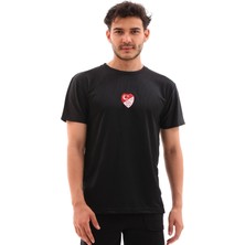 Sportech Siyah Hakem Antrenman Tişörtü, K0166 (Yağmur) 2xl