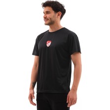 Sportech Siyah Hakem Antrenman Tişörtü, K0166 (Yağmur) 2xl