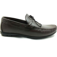 Çarıkçım Deri Günlük Erkek Ayakkabı Kahverengi 114 1114