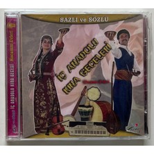 Iç Anadolu Kına Geceleri Sazlı Sözlü CD (Jelatininde Sıfır Orjnal Dönem Baskı Cd)