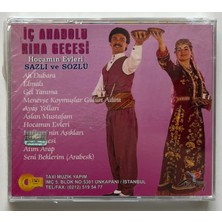 Iç Anadolu Kına Geceleri Sazlı Sözlü CD (Jelatininde Sıfır Orjnal Dönem Baskı Cd)