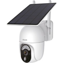 RXR C28 4G Sim Kartı Destekli Solar Panelli Sim Kartlı Güneş Enerjili Kamera