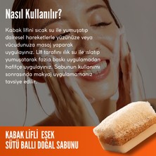 Lilynose Kabak Lifli Eşek Sütü Ballı Doğal El Yapımı Sabun