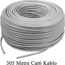 Gaman Versatile 305METRE Cat6 Internet Kablo 305 Metre Cat 6 Kablo Internet Kablo