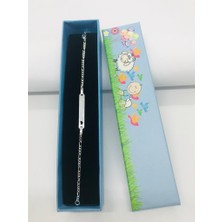 Güler Kuyumculuk Gümüş Isimlikli  Bebek Çocuk Künyesi