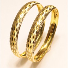 Güler Kuyumculuk Altın Baklava Model Bilezik