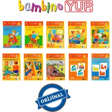 BambinoYUP 2+ Yaş Dikkat Geliştirme Eğitim Seti Kitapları