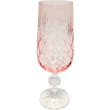 Bohemia Lorenzo 180ML Kristal 1 Adet Bardak Kadeh Takımı (Pembe)