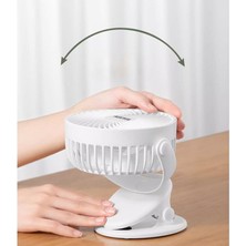 Aux Oaks Küçük Fan USB Elektrikli Fan (Yurt Dışından)