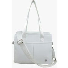 Sosela 67-8082 Kadın Jimmy Beyaz Omuz ve Kol Çanta