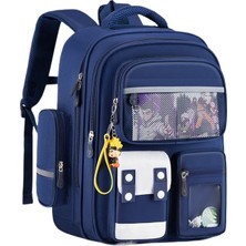 Slgtyw Naruto Çocuk Okul Çantası Erkek Ilkokul Öğrencileri 1-3-6 Sınıf Kızlar Omurga Koruma Sırt Çantası (Yurt Dışından)