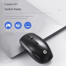 Hp CS500 Kablosuz Klavye Mouse 2,4g Kablosuz Tak Çalıştır Şık Tasarım Türkçe Q Klavye Siyah