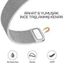 Kip GSM Xiaomi Redmi Watch 4 Milano Loop Mıknatıslı Paslanmaz Örgü Metal Kordon