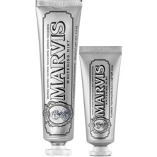 Marvis Whitening Mint Diş Macunu 85 ml Seyahat Boyu 25 ml Hediye