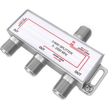 BK Teknoloji 1 Giriş 3 Çıkış Uydu Çoklayıcı 1/3 Splitter 5-2500 Mhz