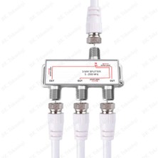 BK Teknoloji 1 Giriş 3 Çıkış Uydu Çoklayıcı 1/3 Splitter 5-2500 Mhz