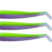 Gt-Bio 3x Bodies Roller Shad 125 Silikon Yem ( 3x Yedek Gövde )